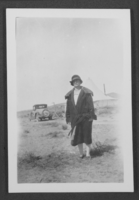 Photograph of Mayme Stocker in Goodsprings, Nevada, circa 1920s