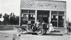 Photograph of C. I. Wadsworth & Bros. General Merchandise, Goodsprings, Nevada, circa early 1900s