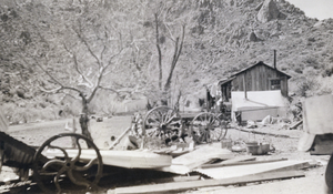 Photograph of Lucky Strike Mine, Nevada, circa early 1900s