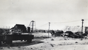 Photograph of Columbia Junction, Round Mountain, Nevada, circa early 1900s