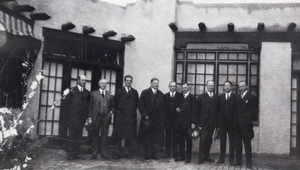 Photograph of politicians, circa early 1900s