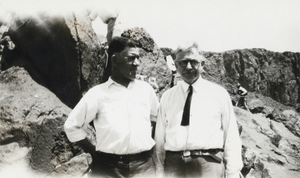 Photograph of two men, circa 1920s