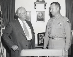 Photograph of Pat McCarran and Colonel Stanton T. Smith, Nevada, circa 1932 to 1954