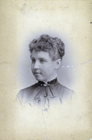 Photograph of Delphine Anderson, Austin, Minnesota, 1886