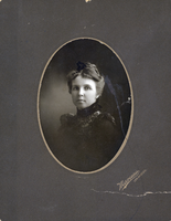 Photograph of Delphine Anderson Squires, circa late 1800s to early 1900s