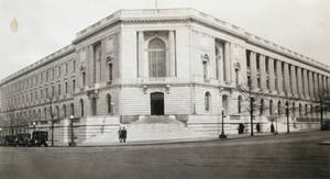 Photograph of the Senate Office Building in Washington, D. C., circa 1920s to 1940s
