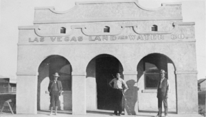 Film transparency of Las Vegas Land and Water Company, circa early 1900s