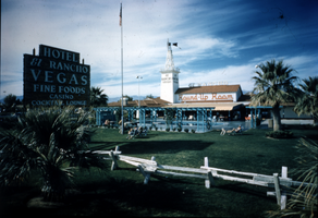Slide of El Rancho, Las Vegas, circa early 1950s