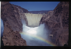 Slide of Hoover Dam, circa late 1930s