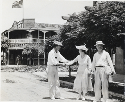 Photograph of the Overland Hotel, Las Vegas, circa early 1900s