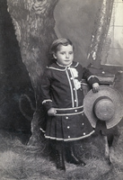 Photograph of one of Helen J. Stewart's children, circa 1880s