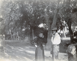 Photograph of Stewart family members, circa late 1890s to early 1900s
