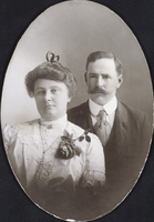 Photograph of William and Mina Crosby Stewart