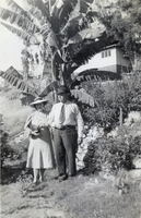 Photograph of people near Silver Lake, Los Angeles, June 01, 1940