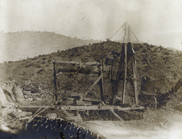Photograph of unidentified mine, circa 1890s-1910s