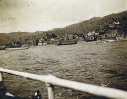 Photograph of coastline, circa early 1900s