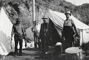 Photograph of Lester's Camp, Nevada, 1909