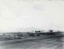 Photograph of the residential area of Las Vegas, 1929-1930