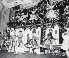Photograph of scene from "Lido de Paris," Las Vegas, 1962