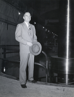 Photograph of Wade H. Taylor at Davis Dam, January 05, 1951