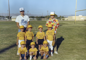 Photograph of Nevada Drug Pirates Little League team, Boulder City, Nevada, 1987