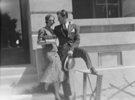 Photograph of Rex Lease and Eleanor Hunt, Las Vegas, April 1931