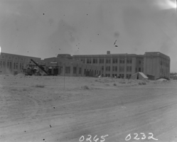 Film transparency of Las Vegas High School, Las Vegas, 1930