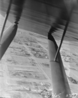 Film transparency of an aerial view, Las Vegas, 1929-1930