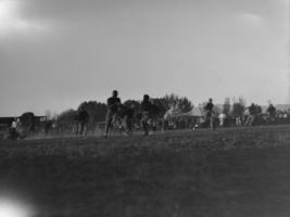 Film transparency of football game, Las Vegas, 1930s