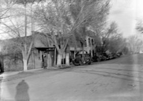 Film transparency of Block 16, Las Vegas, Nevada, 1930