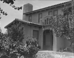 Film transparency of Albert Henderson's home, Las Vegas, Nevada circa 1930-1931
