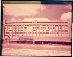 Film transparency of Mount Sinai Hospital, Miami, Florida, circa 1950s
