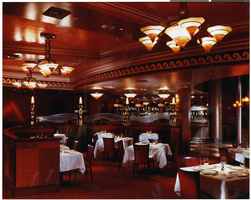 Photograph of the Postrio Restaurant at the Venetian Hotel, Las Vegas, Nevada, circa 1990s