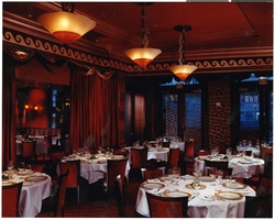 Photograph of the Postrio Restaurant at the Venetian Hotel, Las Vegas, Nevada, circa 1990s
