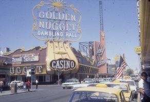 Film transparency of the Golden Nugget Gambling Hall, Las Vegas, Nevada, 1963