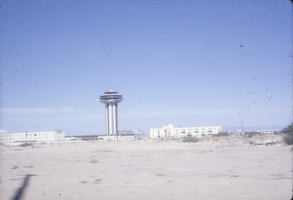 Slide of the Landmark Hotel and Casino tower, Las Vegas, 1963