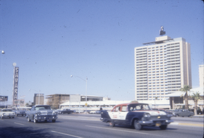 Slide of the Sahara Hotel and Casino, Las Vegas, 1963