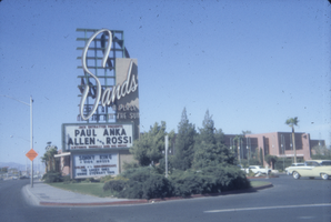 Slide of the Sands Hotel and Casino, Las Vegas, 1963