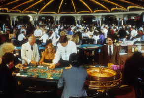 Slide of the Roman Forum Casino at Caesars Palace, Las Vegas, circa 1970s