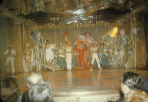 Slide of a Donn Arden Show, circa 1950s-1960s