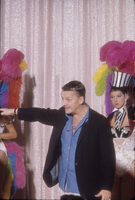 Slide of Donn Arden with an unidentified showgirl, Las Vegas, Nevada, circa 1950s-1960s