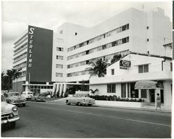 Photograph of the Sterling Hotel and Riviera Ocean Villas, Miami, Florida, circa 1950s