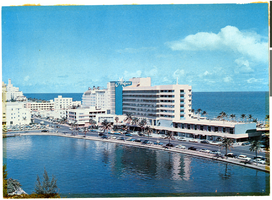 Photograph of the Algiers Hotel, Miami Beach, Florida, circa 1950s
