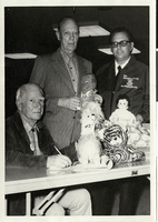 Photograph of the Rotary Club Christmas toy program, Las Vegas, Nevada, 1973