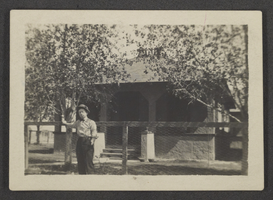 Photograph of Clarence stocker, Las Vegas, circa 1915-1925