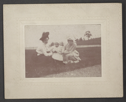 Photograph of Harold Stocker and mother Mayme Stocker, Reading, Pennsylvania, 1900