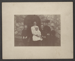 Photograph of Harold Stocker with his family, Pennsylvania, July 28, 1903