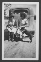 Photograph of Mayme and Geraldine Stocker, Las Vegas, circa 1920-1940