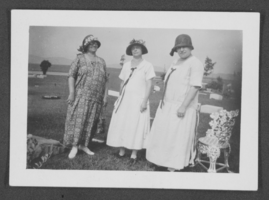 Photograph of Mayme Stocker and Mary and Ella Richard, Las Vegas, circa 1930-1949