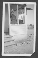 Photograph of Harold Stocker's casino employees at the Overton Mill, Overton, Nevada, circa 1932-1940s